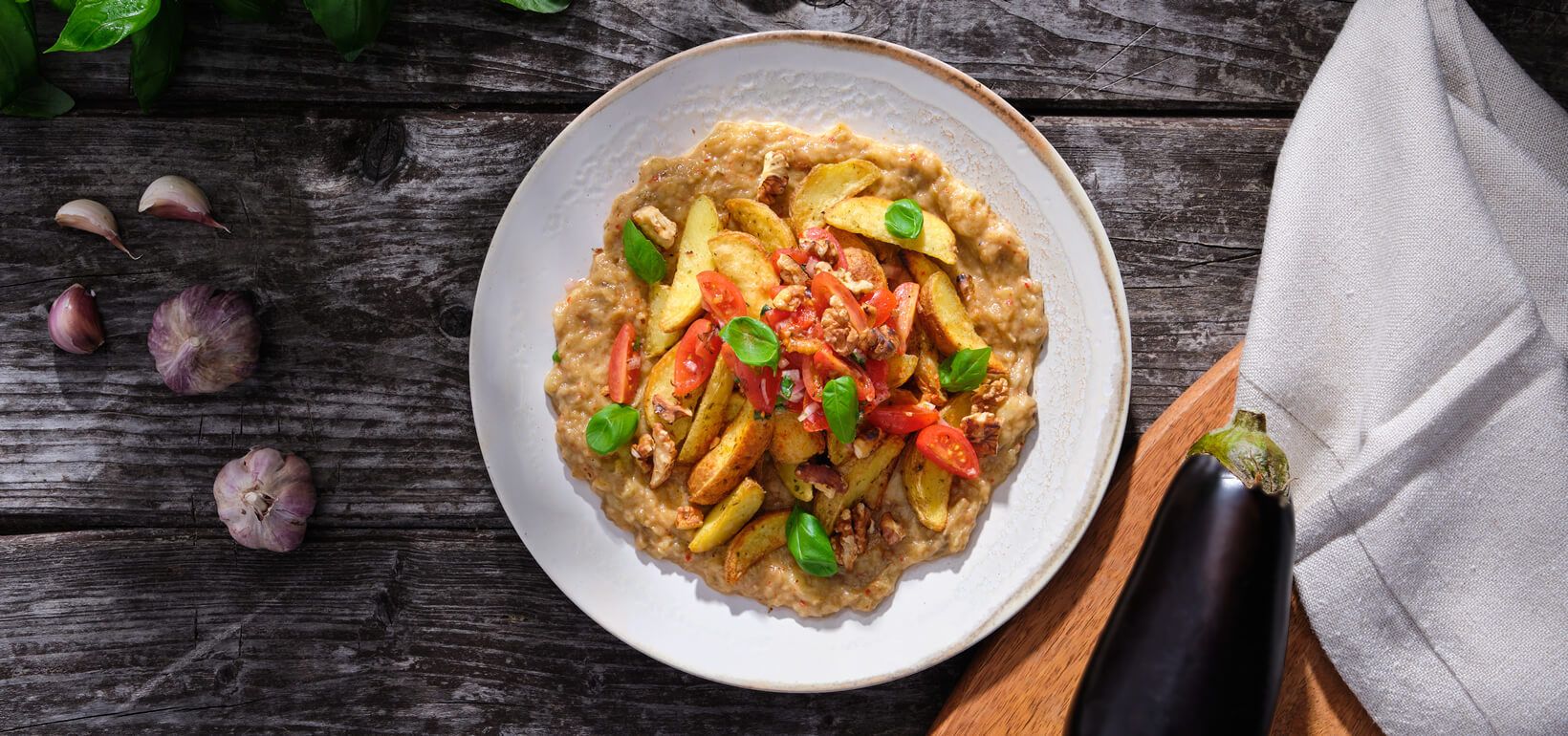 AVIKO Pati Parts Garlic С ПАСТОЙ ИЗ БАКЛАЖАНОВ, ПОМИДОРОВ И ШАЛОТА (SALATA DE VINETE)